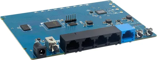 Vista 5 de WayPonDEV Router BPI-Wifi6 con ARM de doble núcleo cortec A9 1.2G Hz, soporta IEEE802.11a/b/g/n/ac/ax Protocolo de comunicación LAN inalámbrica