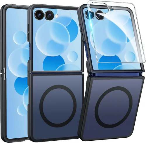 Vista 325 de FNTCASE - Funda para iPhone 16 Pro: magnética, mate, translúcida, de grado militar, protectora contra caídas, resistente, fina, duradera y a prueba