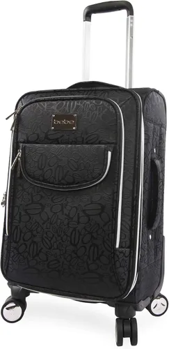 Vista 2 de BEBE Carissa 21" Expandible Spinner de mano para mujer, Bebe Negro lanzado, Carissa - Maleta giratoria extensible de 21 pulgadas