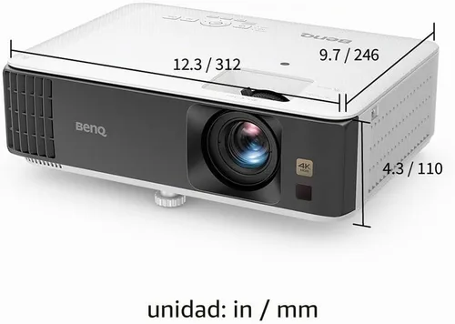 Vista 2 de BenQ TK700 4K HDR Entretenimiento en el Hogar Gaming & Movie Projector