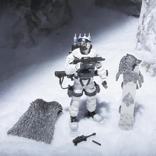 Vista 4 de G.I. Joe Serie Classified Snow Serpent, figuras de acción coleccionables de G.I. Joe de lujo, 93, figuras de acción de 6 pulgadas para niños