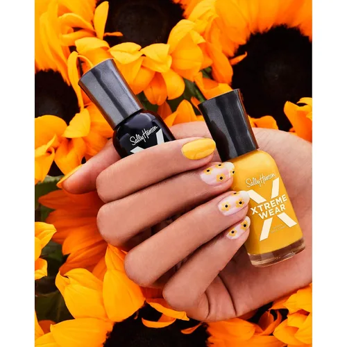 Vista 4 de Sally Hansen Hard as Nails Xtreme Wear Esmalte de uñas, Amarillo mellow