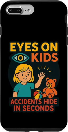 Vista 12 de Eyes on Kids Child Safety Gift for Moms, Granny, Grandad Case for iPhone 16