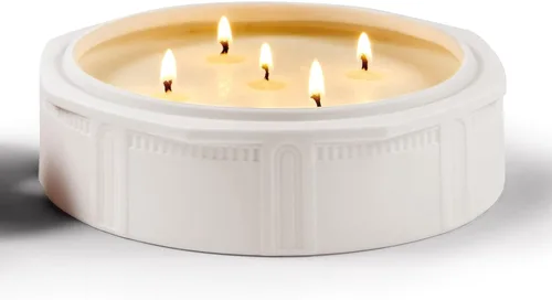 Vista 4 de LLADRÓ Scheherazade'S Quarters Candle 1001 Lights. Aroma espíritu irrompible. Vela de porcelana.