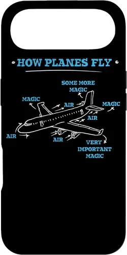 Vista 27 de Regalo de avión para pilotos y nerds de aviación - Funda Wie para iPhone 17