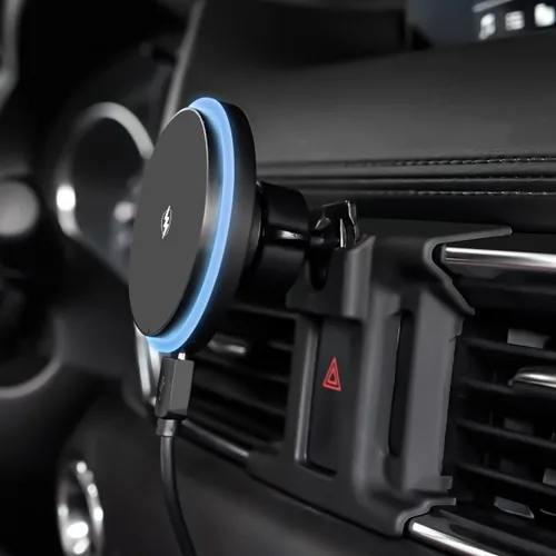 Vista 9 de BEHAVE Soporte de teléfono para Cx5 Mazda, soporte de teléfono ajustable para ventilación de aire, soporte para automóvil Mazda para Cx-5 2017-2024