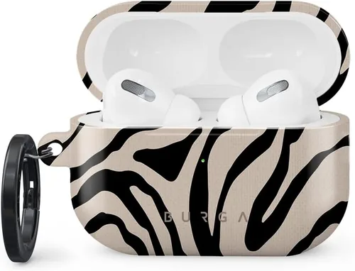 Vista 17 de Burga Funda para Airpods Pro 2 2022, compatible con Apple AirPods, funda protectora de plástico rígido, accesorios elegantes para teléfonos