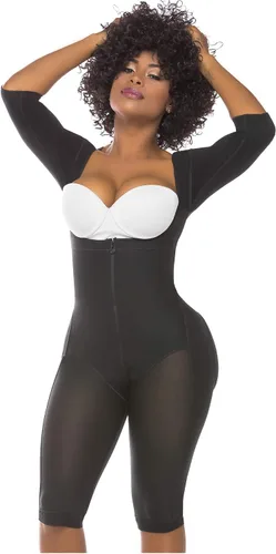 Vista 5 de Salome 0525 Compression Garments After Liposuction Fajas Colombianas Post Surgery