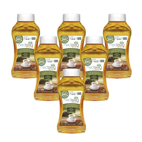 Vista 7 de Nectevia New England Maple - Néctar de agave con infusión de stevia, paquete de 2