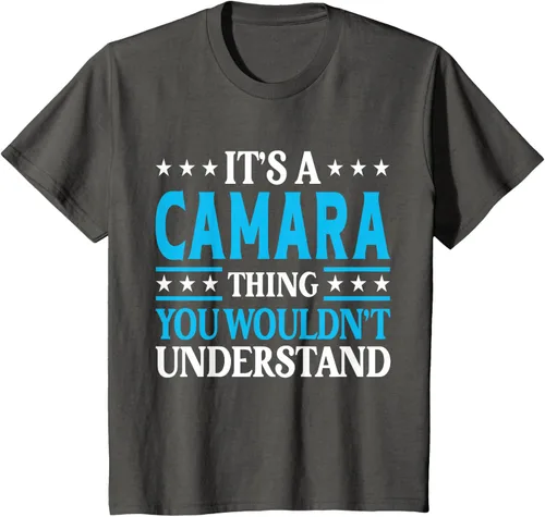 Vista 36 de It's A Camara Thing Surname Funny Family Last Name Camara T-Shirt