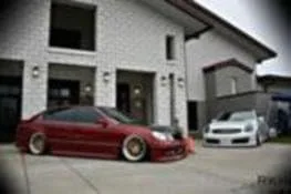 Vista 2 de D2 sistema de suspensión bolsa de aire 1995 – 1998 Nissan Skyline GTR R33