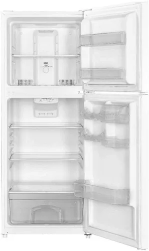 Vista 3 de Premium Levella PRN12250HW - Refrigerador con congelador superior, 26 pulgadas de ancho, 11.6 pies cúbicos, color blanco
