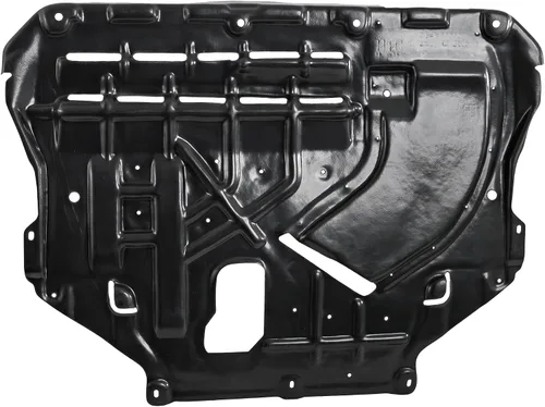 Vista 8 de Evan Fischer Protector contra salpicaduras de motor delantero compatible con Ford Escape 2013-2019, compatible con LINCOLN MKC 2015-2019, bajo