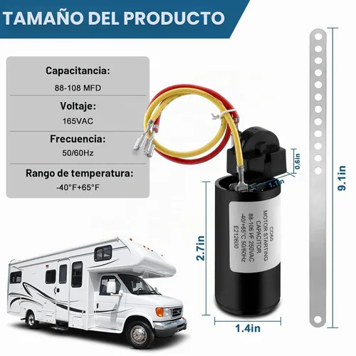 Vista 2 de AMI PARTS 8333A9021 - Kit de arranque duro para aire acondicionado