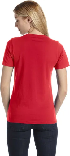 Vista 3 de Bella Canvas 6400 - Camiseta de manga corta relajada., B6400, S, Rojo