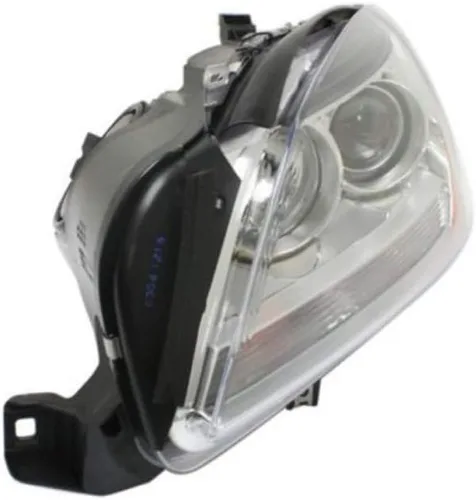 Vista 3 de Para Mercedes-Benz Clase M 2013-2015 Conjunto de faros halógenos lado conductor CAPA certificado MB2502192C