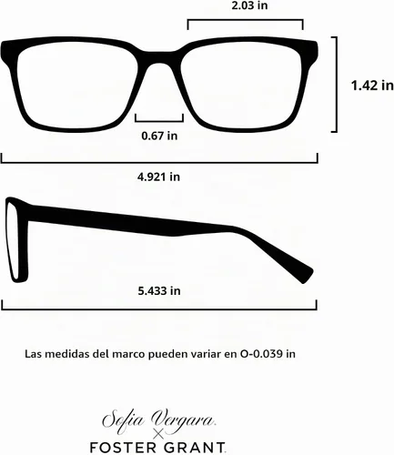 Vista 7 de Foster Grant Sofia Vergara x Women's Teresa Cat Eye Reading Glasses Leopardo y rojo