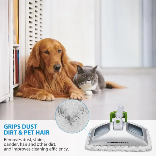 Vista 7 de Extolife Paquete de 6 Almohadillas de Repuesto para Trapeador de Vapor para Bissell Powerfresh Steam Mop 1940 1806 1544 2075 2685A 2181 2814 Series