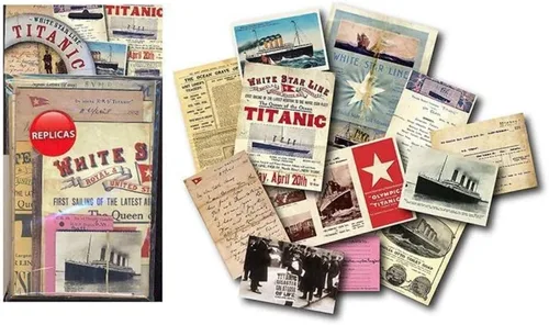 Vista 2 de Paquete de recursos Titanic - Paquete de recuerdos