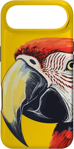 Vista 27 de Funda para iPhone 16 con diseño de guacamayo pájaro