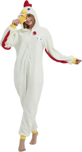 Vista 52 de Pijama unisex de una pieza para disfraz de animal