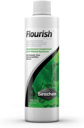 Vista 4 de Seachem Paquete de suplemento para el crecimiento de plantas Flourish para acuarios