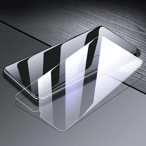 Vista 4 de ZMONE - Protector de pantalla de vidrio templado para ASUS Zenfone 10 5G, dureza 9H, alta definición, transparente, resistente a los arañazos, sin