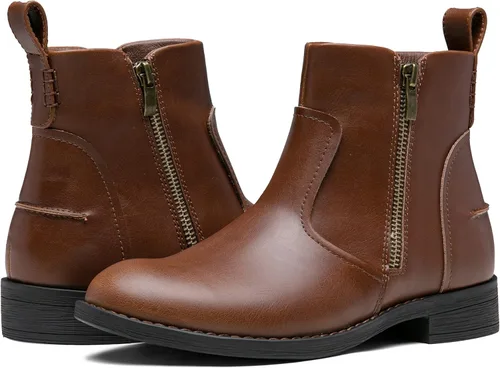 Vista 6 de Jeossy Botines 9008 para mujer, con cremallera, casuales, para otoño, para mujer