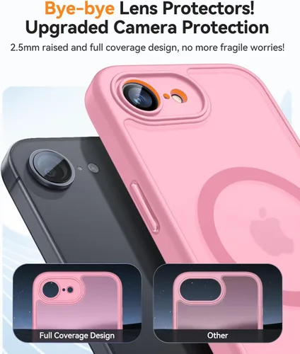 Vista 64 de CANSHN Funda magnética compatible con iPhone Air (6.5 pulgadas), mejorada [protección completa de la cámara] [compatible con Magsafe]
