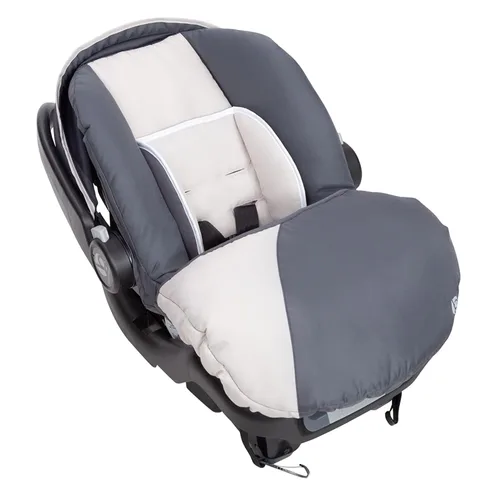 Vista 8 de Baby Trend Ally Sistema de Viaje con Asiento de Automóvil Portátil para Bebé Recién Nacido con Arnés y Funda Extra Acogedora para Bebés de hasta 35