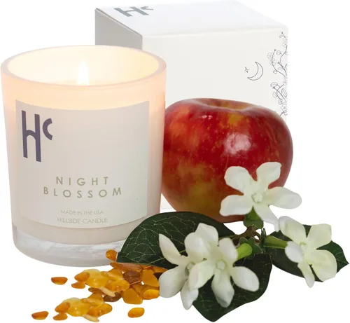 Vista 11 de Velas de soja cítricas de una sola mecha, velas perfumadas de lujo para el hogar, hasta 60 horas de tiempo de combustión, mezcla de cera de soja
