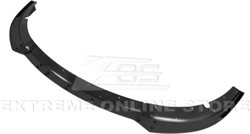 Vista 9 de Repuesto para Dodge Charger 2015 SRT Style 3 piezas parachoques delantero inferior divisor de labio (plástico ABS - negro plano)