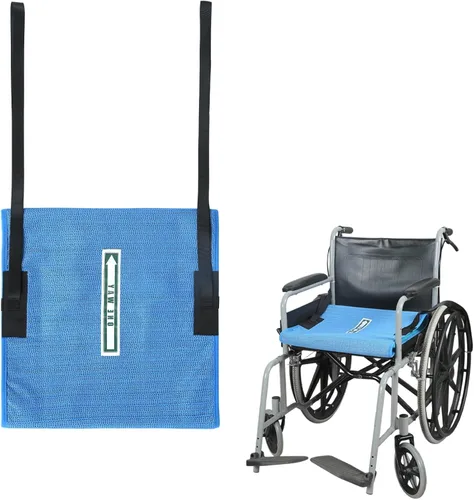 Vista 9 de Cojín tubular unidireccional de asiento deslizante con asas, almohadilla antideslizante para prevención de caídas para ancianos o discapacitados