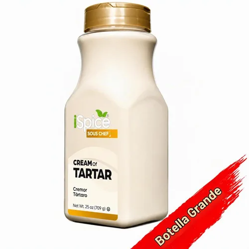 Vista 3 de iSpice Tarro a granel Cream of Tartar en polvo - 25 oz