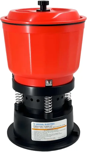 Vista 8 de Leegol Electric Vaso vibratorio de 5LB Pulido pequeñas piezas de metal