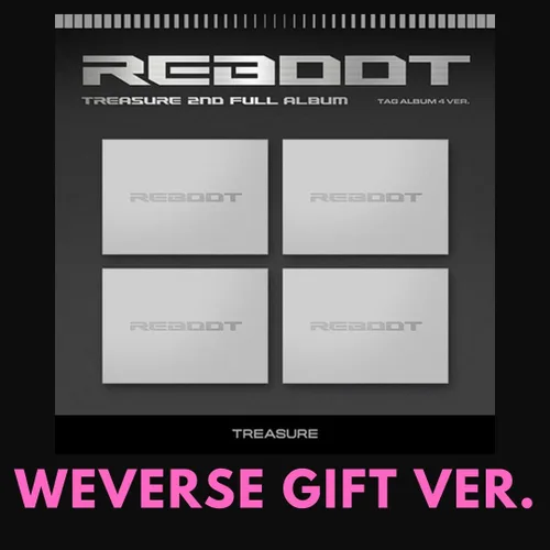 Vista 2 de Treasure - Rebookt 2nd FUll Album Yg Tag Album Wevesre Ver. (Todo [Ver.1+Ver.2+Ver.3+Ver.4])