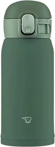 Vista 17 de Zojirushi SM-WA36-BA - Botella de Agua Zojirushi, Taza de Acero Inoxidable de Un Toque, Sin Costuras 0.36L Negra