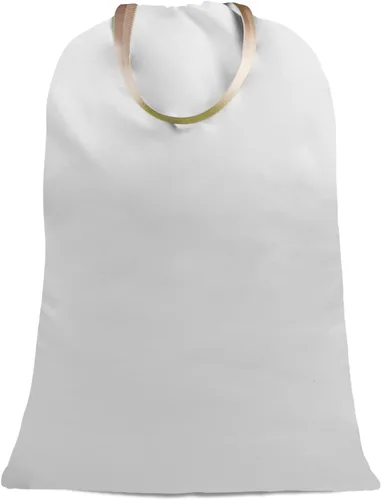 Vista 14 de Sanlykate Bolsa grande de lona de algodón con cordón y asas, organizador de ropa sucia resistente y duradero, bolsa de almacenamiento resistente a