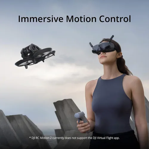 Vista 3 de DJI RC Motion 2 - Controlador inteligente inmersivo, operación multidireccional, accesorio multifuncional e intuitivo para FPV, compatibilidad