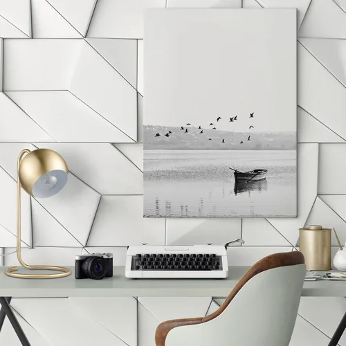 Vista 2 de GLOBE Electric 52885 - Lámpara de escritorio de 15 pulgadas, latón mate, pantalla interior blanca, moderna, decoración del hogar, lámpara
