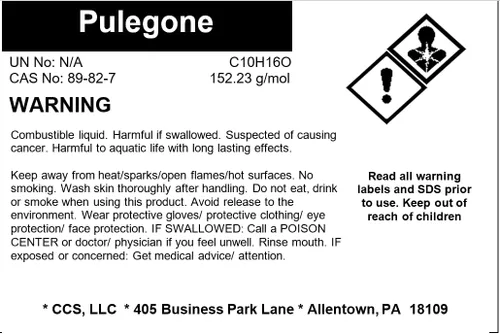Vista 2 de Pulegone - Compuesto de aroma/fragancia de alta pureza, 4.1 fl oz (4 fl oz)