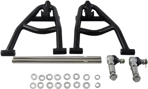 Vista 4 de Brazos de control A para Yamaha Raptor 660 YFM 660R 2001-2005, extensor de brazos A deportivo ajustable + 2 pulgadas más ancho