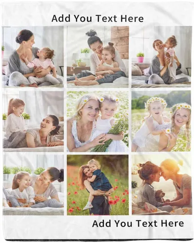Vista 41 de D-Story Regalos para mamá, regalo para el día de la madre de parte de hija e hijo, manta de franela suave regalo para mamás Navidad, manta de cama