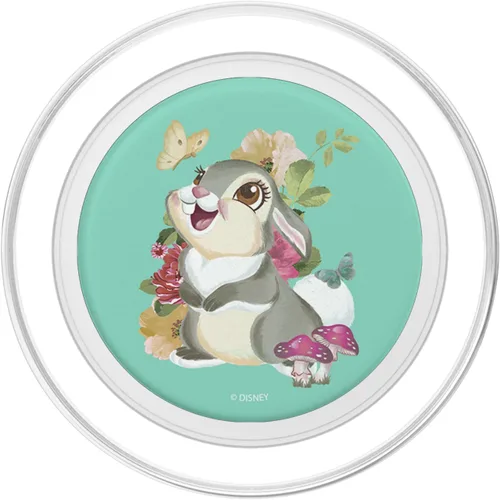 Vista 2 de Disney Bambi Thumper Floral Retrato PopSockets MagSafe PopGrip para iPhone