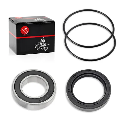 Vista 4 de Junta de cojinete de rueda trasera izquierda compatible con Honda Foreman 400 450 500 Rancher 350 TRX 350 1997-2013