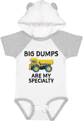 Vista 4 de inktastic Big Dumps Are My Specialty - Body divertido y lindo para bebé