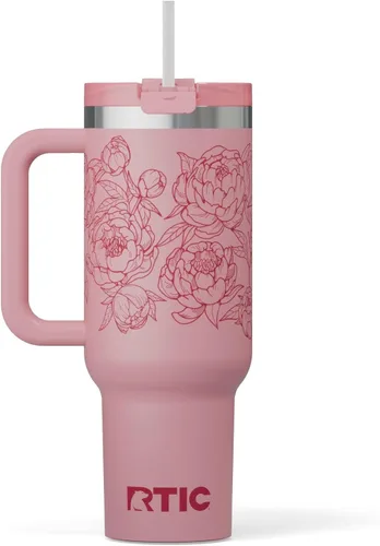 Vista 21 de RTIC Vaso Tumbler de Viaje por Carretera de 30 oz con Doble Pared Revestido de Cerámica Aislado Taza Portátil de Café de Viaje de Acero Inoxidable