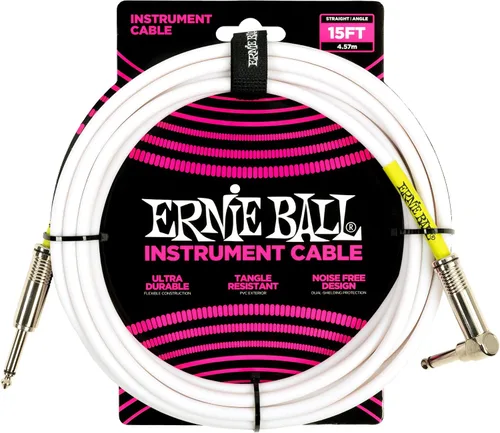 Vista 5 de Ernie Ball - Cable de instrumento, recto/recto, 10 pies, negro (P06048)
