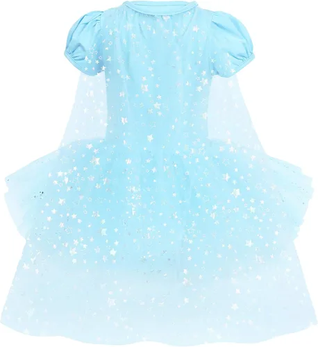 Vista 3 de WonderBabe Girls Ballet Dress Short Sleeve Leotards Skirted Dance Tutu Dress Princess Birthday Party Fancy Costume