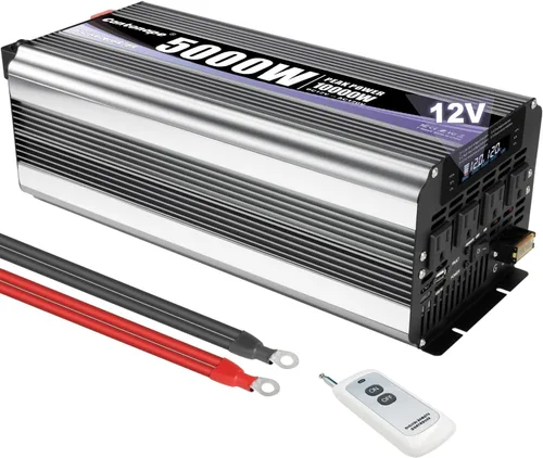 Vista 9 de Cantonape - Inversor de corriente de 1500 W CC 12 V a CA 110 V/120 V